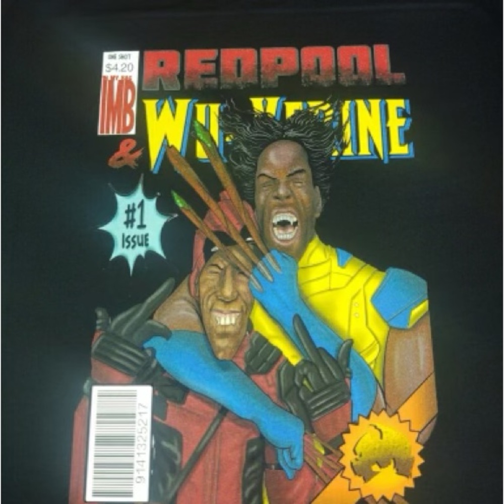 “Redpool & Wu-Verine” DTG Tee brand new. Original design.